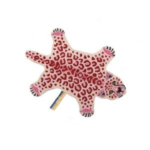 Pink Small Leopard Rug | Trouva (Global)
