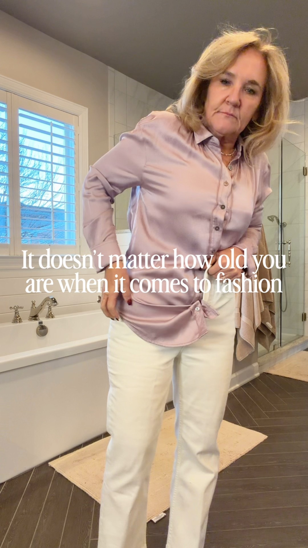 @jcrew sweater size medium 
Anthro blouse size medium 
Jeans size up 2 sizes!!! I’m in a 12. 
Vest size medium Anthro blouse
Bag this is the large 
Boots I size up 1/2 size
Allie & Bess jewelry 20% off code NANETTE20
Ecru jeans brown vest Amazon best neutral outfit 

#LTKOver40 #LTKPetite #LTKSaleAlert

#LTKselfcare