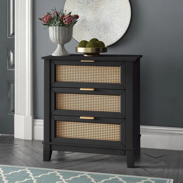 Knute 3 Drawer Accent Chest | Wayfair North America