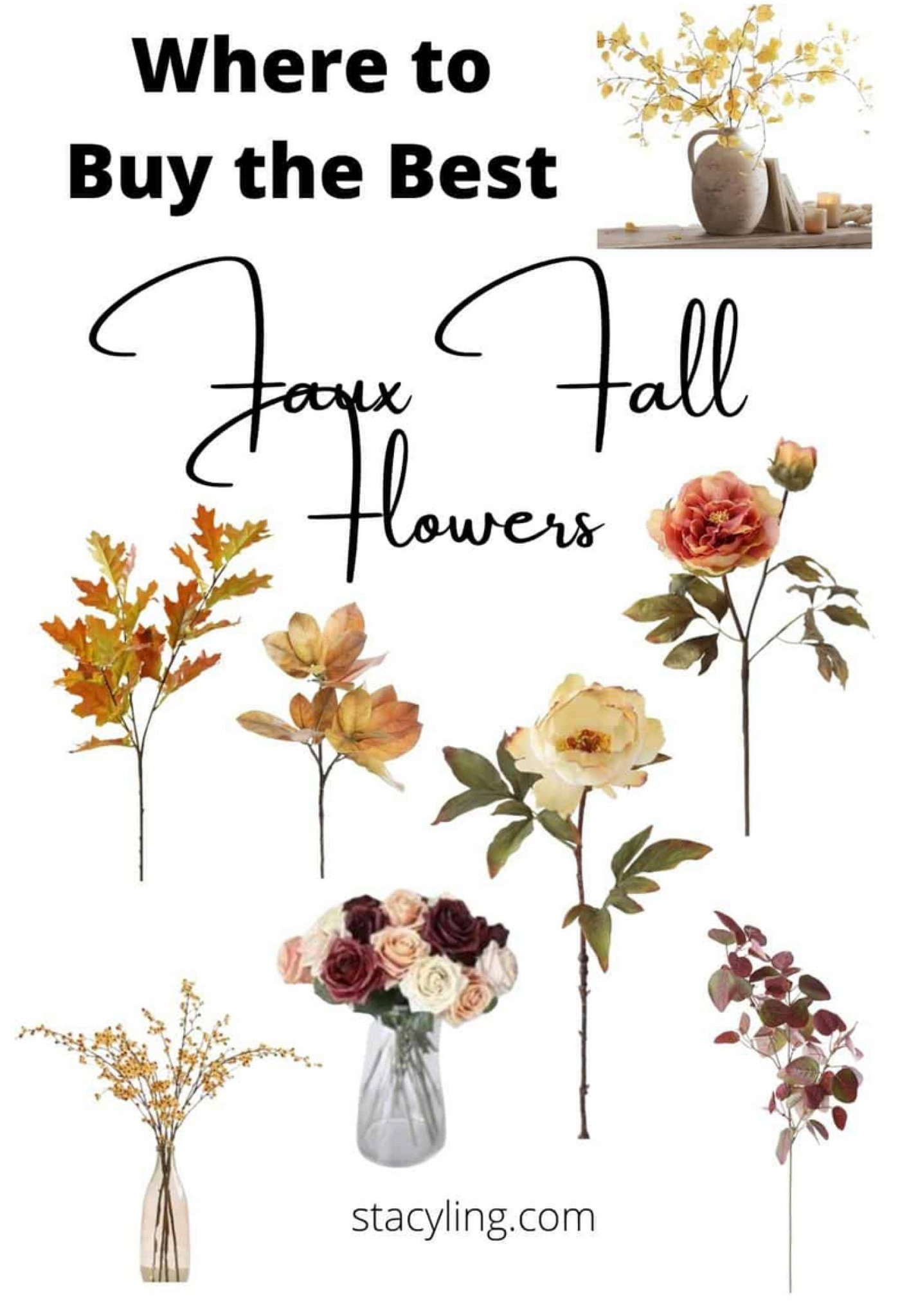 The best faux flowers and greens for fall

#LTKsalealert #LTKhome #LTKSeasonal