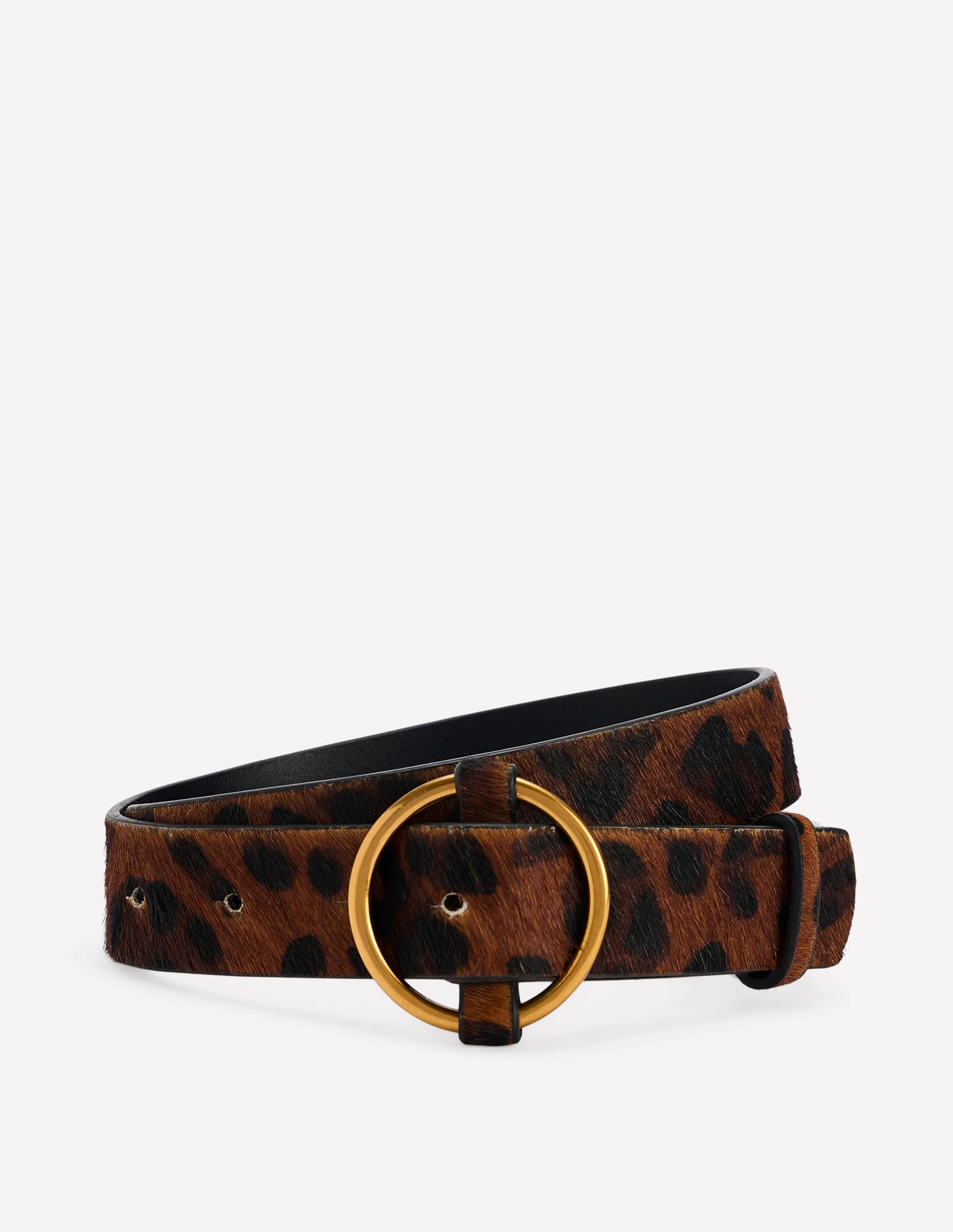 Heritage Classic Belt-Leopard Pony | Boden (US)