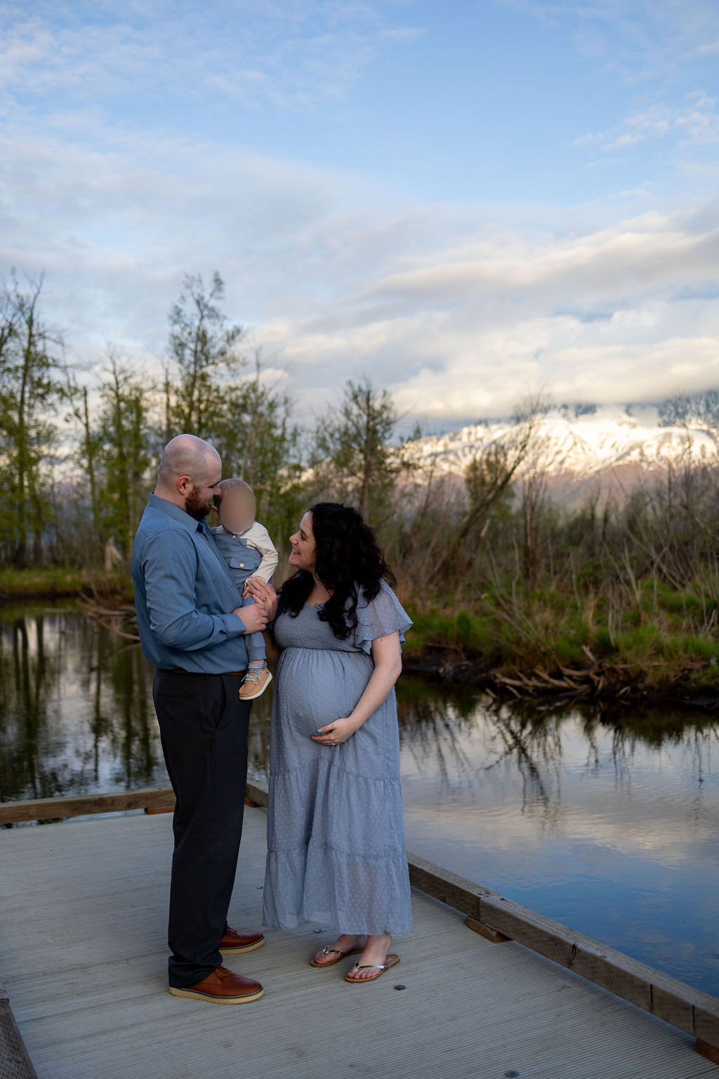 Maternity dress | pregnant dress | pregnancy dress | Maternity outfit | pregnant outfit | pregnancy outfit | Maternity | bump | pregnant | pregnancy | bump friendly | blue dress | maternity photoshoot 

#LTKFamily #LTKFindsUnder50 #LTKBump