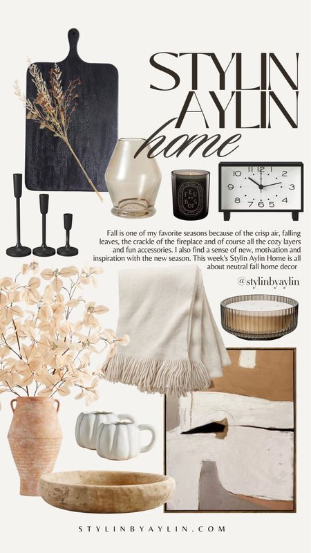 Stylin Aylin Home, cozy home decor, neutral style, fall style #StylinbyAylin 

#LTKstyletip #LTKhome #LTKSeasonal