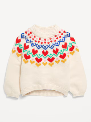 SoSoft Printed Long-Sleeve Sweater for Toddler Girls | Old Navy (US)