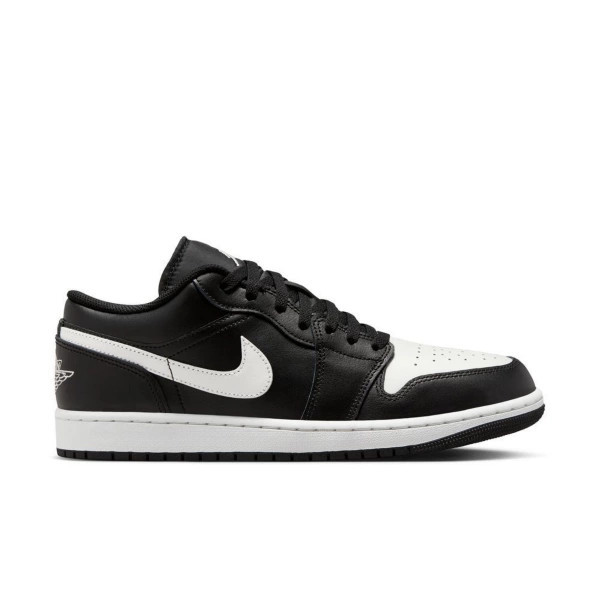 Men's Air Jordan 1 Low Sneakers 8.5 Regular Black/Summit White | Scheels
