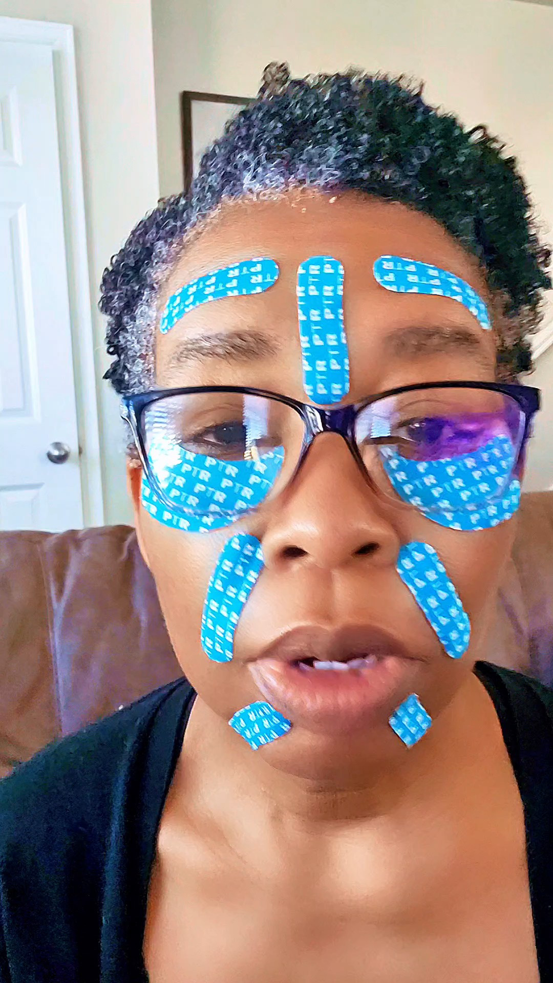 Do I look a little ridiculous wearing these? Absolutely. 😂But when it comes to skincare, I'm willing to try something new if it might help target my problem areas.These Peter Thomas Roth Peptide Skinjection Face & Eye Tapes are infused with peptides and designed to be worn for a few hours or overnight. I recently gave them a try and was surprised by what I noticed after my first use.Beauty over 50 is all about finding what works for your skin and sticking with it. Sometimes that journey includes looking a little funny along the way. 😆Shop the skincare products I'm currently using and loving through my LTK.

#LTKmorningroutine #LTKselfcare #LTKOver40