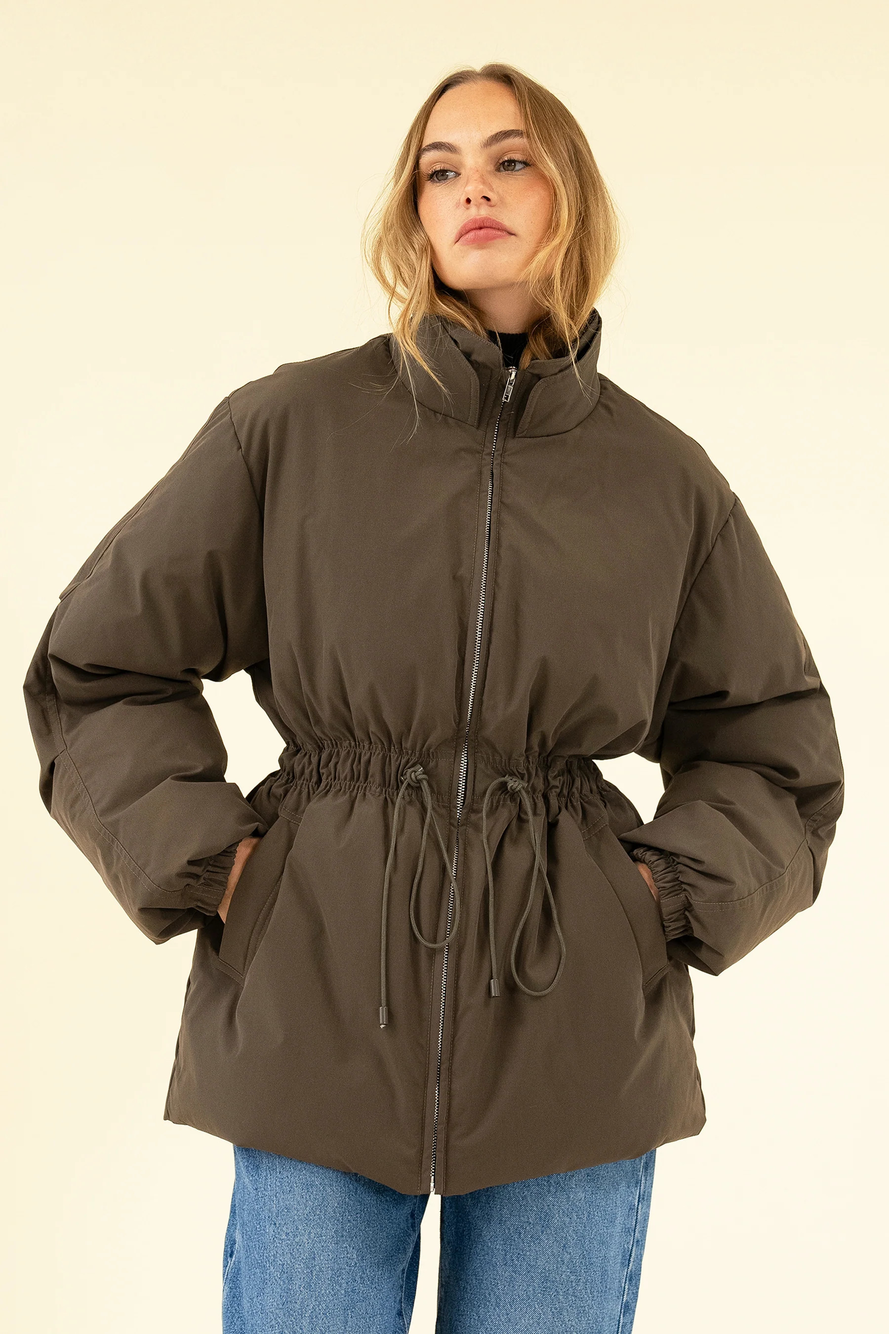 CADENCE PUFFER COAT - BRUN | Sisterhood