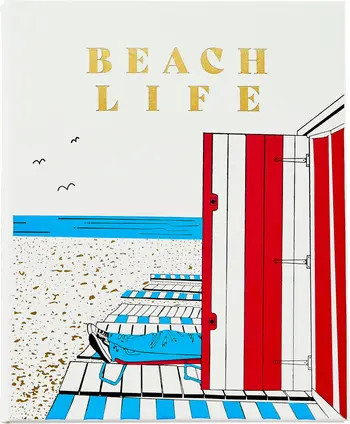 Graphic Image Beach Life Leather Coffee Table Book | Nordstrom | Nordstrom