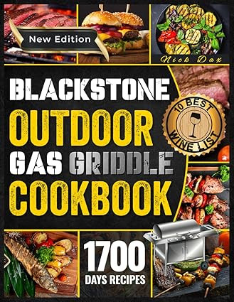 Blackstone Outdoor Gas Griddle Cookbook: Mastering the Art of Griddle Cooking. 1700 Days of Tasty... | Amazon (US)