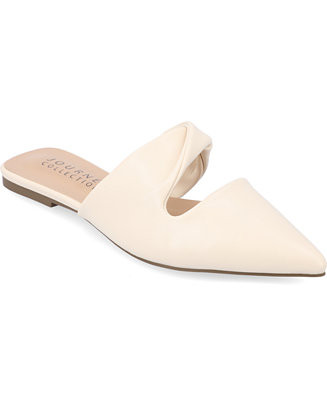 Women's Enniss Twist Cutout Pointed Toe Mules | Macy's