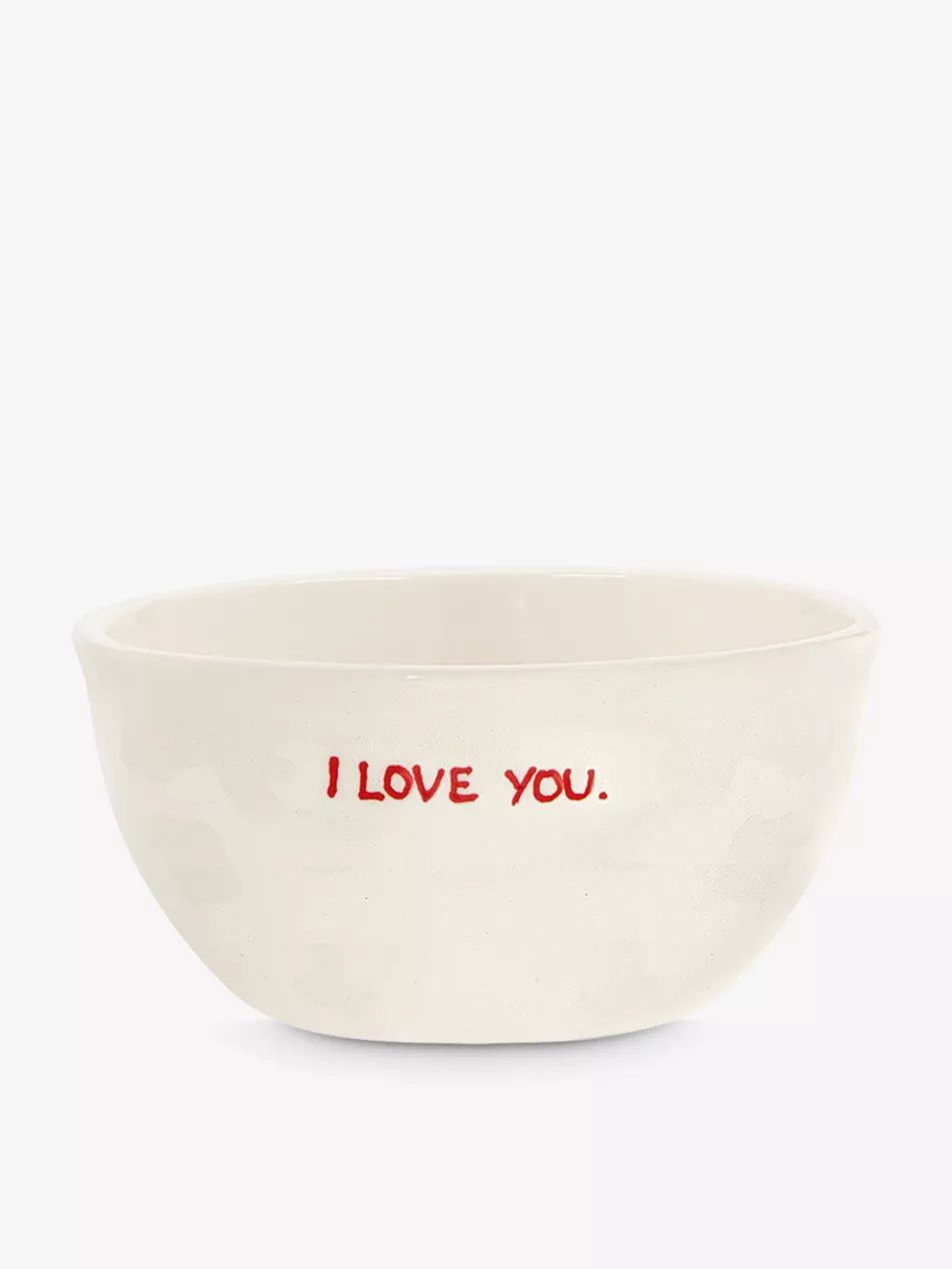 I Love You ceramic bowl 14cm | Selfridges