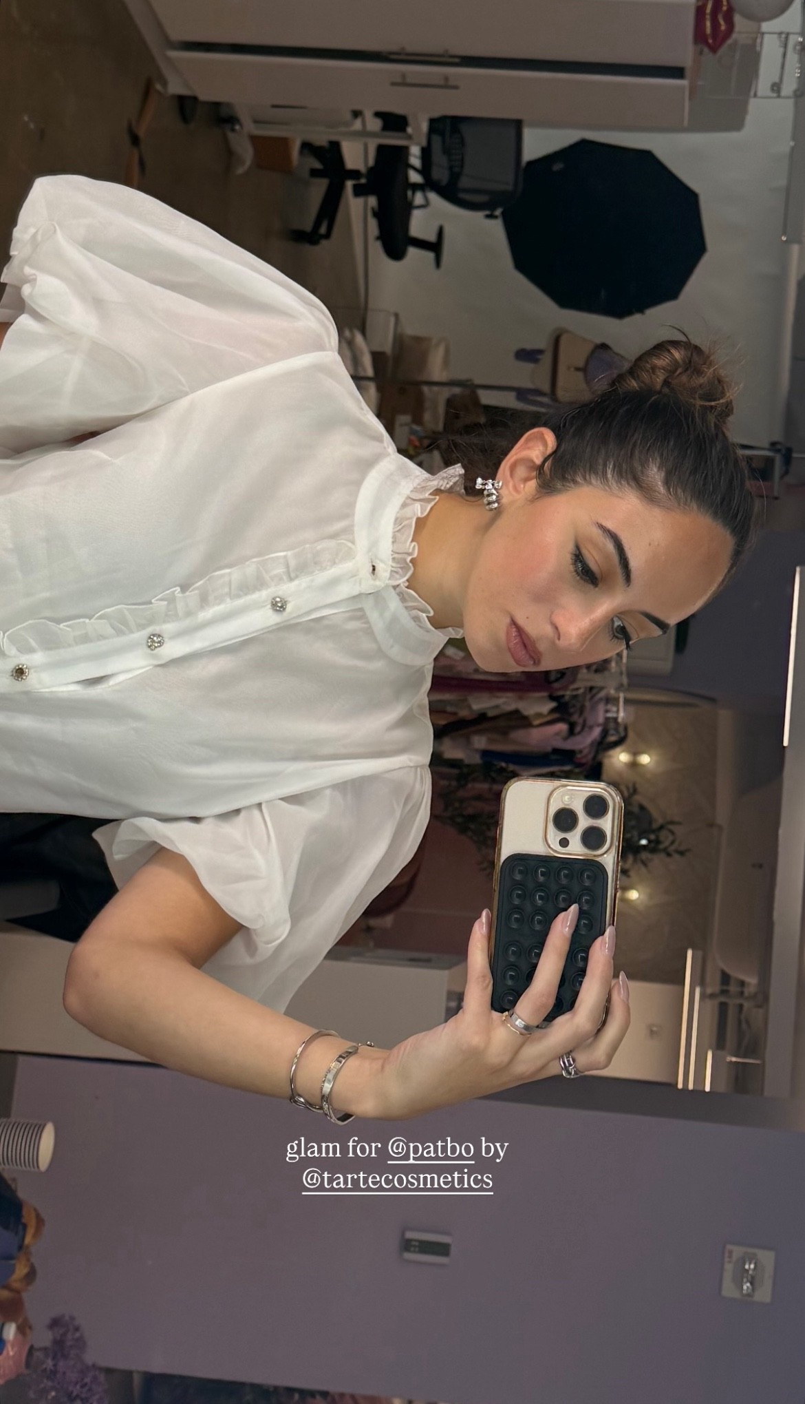 glam and top details for the @patbo show. 

 #LTKSeasonal #LTKNYFW #LTKStyleTip