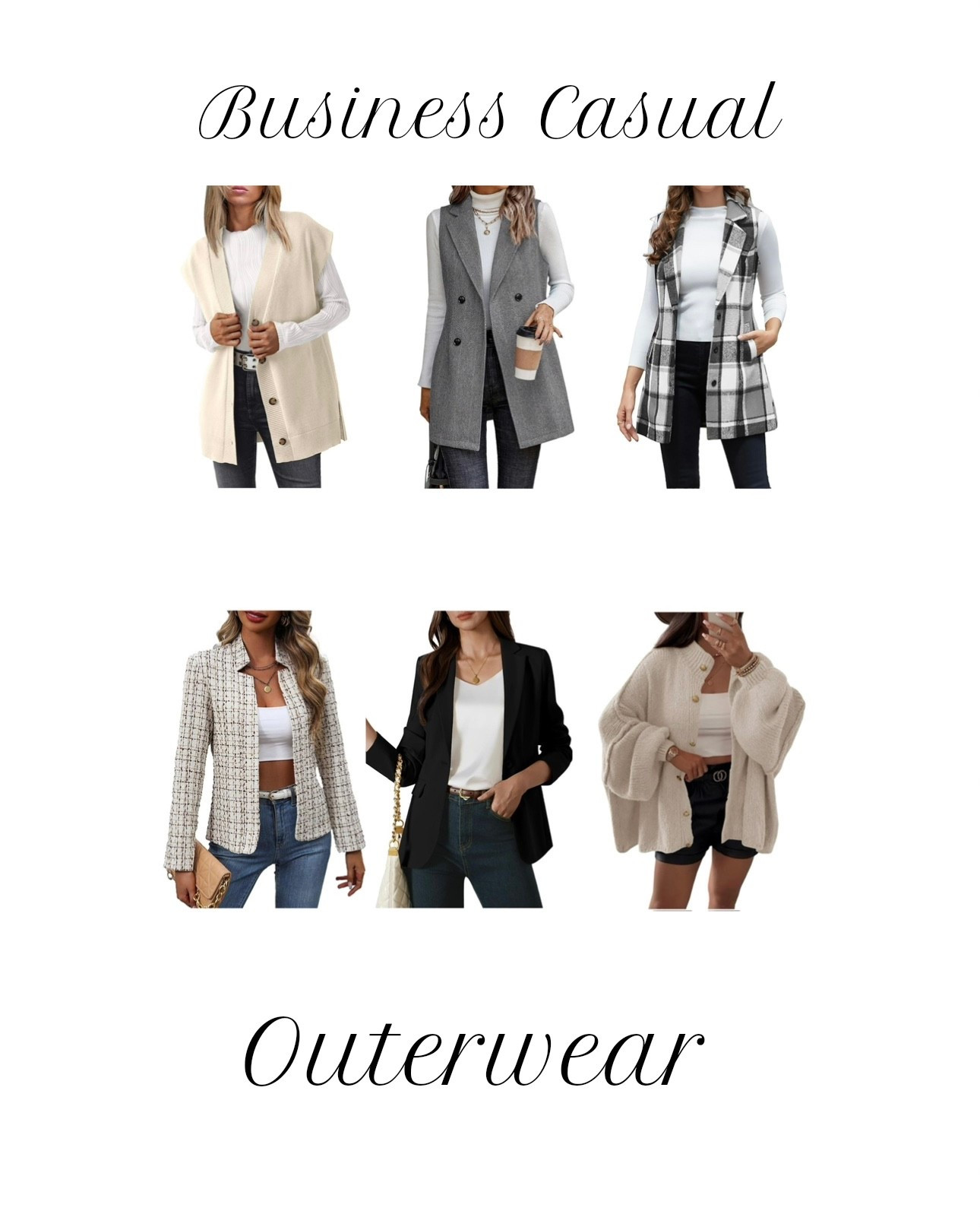 Fun pieces, easy to layer with your business casual wardrobe  

#LTKFindsUnder50 #LTKFindsUnder100 #LTKStyleTip