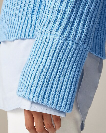 Heritage cotton fisherman crewneck sweater | J. Crew US