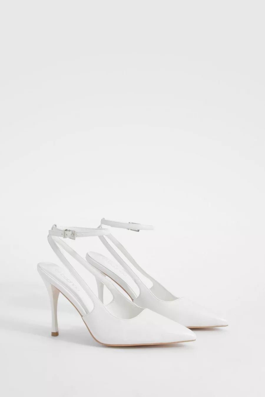 Cut Out Detail Lace Up Court Shoes | boohoo (US & Canada)