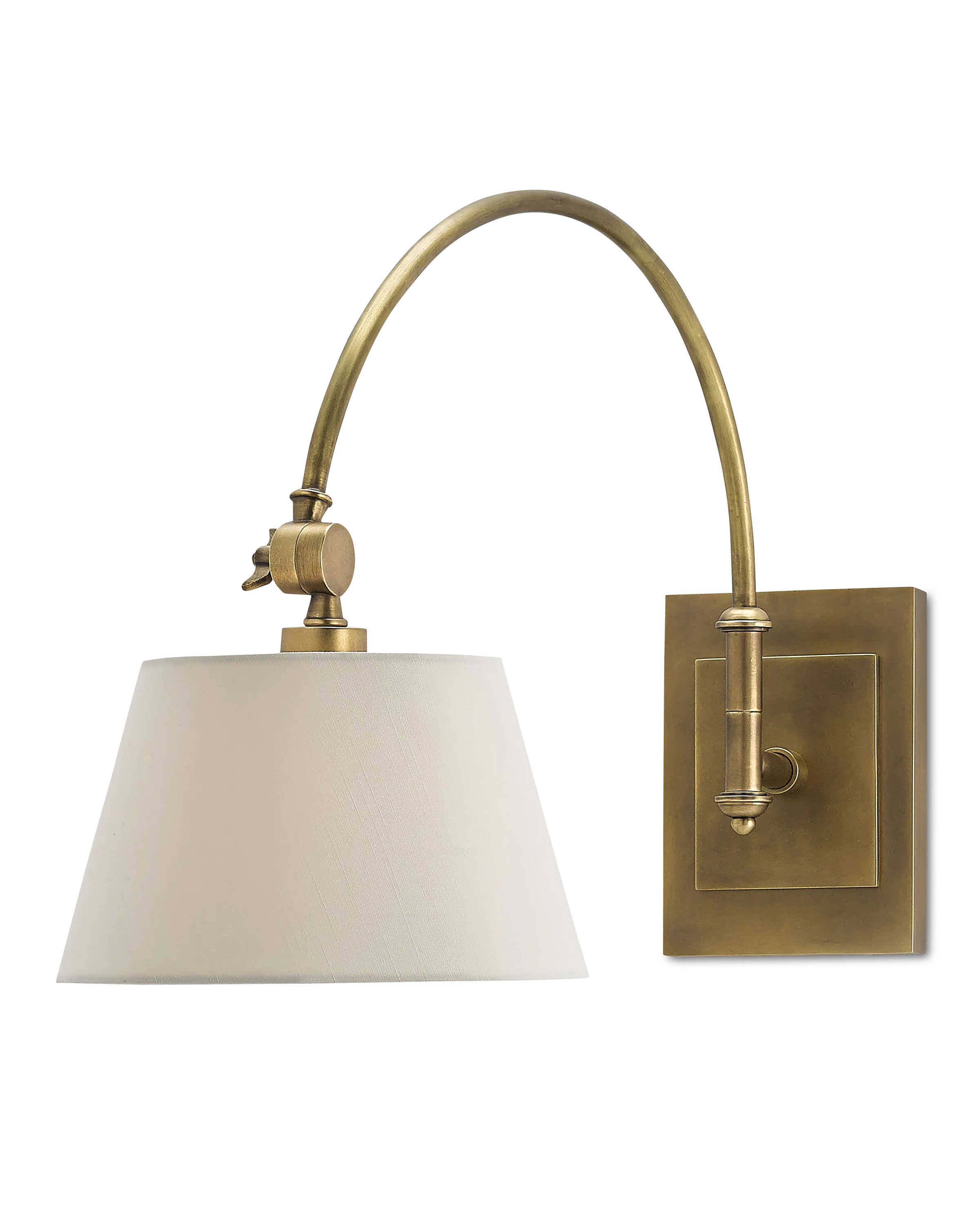 Ashby Solid Brass Swing Arm Sconce | Wayfair North America