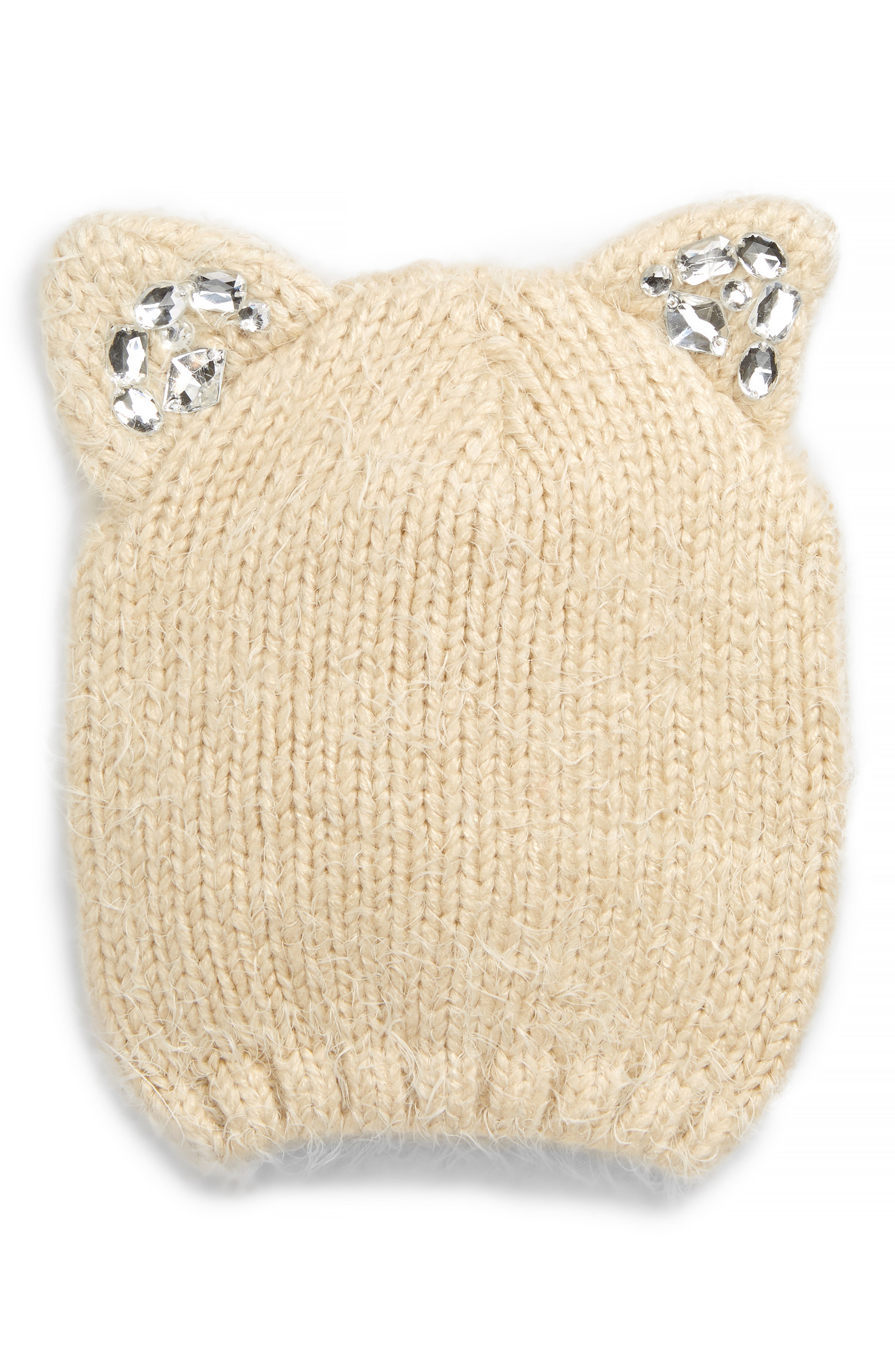 Crystal Cat Ear Beanie | Nordstrom