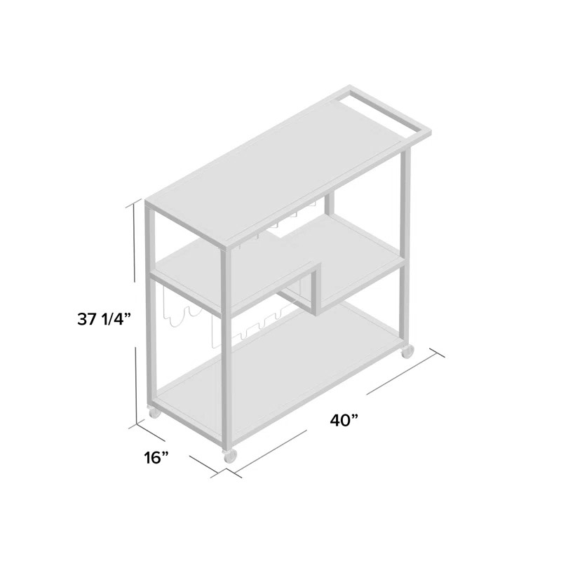 Aguila Bar Cart | Wayfair North America