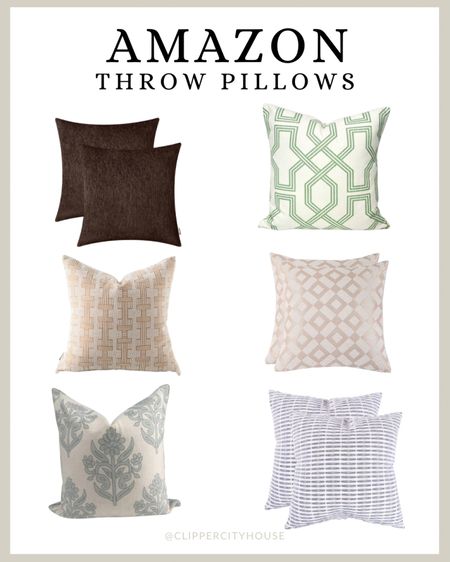 Favorite throw pillows from Amazon, Amazon throw pillows, neutral throw pillows 

#LTKhome #LTKfindsunder100