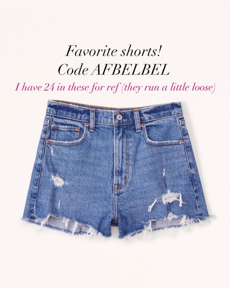 Favorite denim shorts size 24 code AFBELBEL 

#LTKsalealert #LTKunder50 #LTKunder100