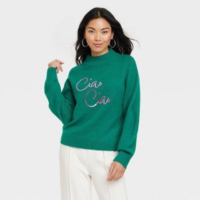 Womens winter fashion sweater  | Target