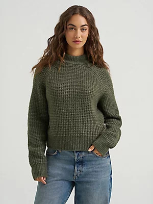 Women's Waffle Knit Sweater | Lee Jeans