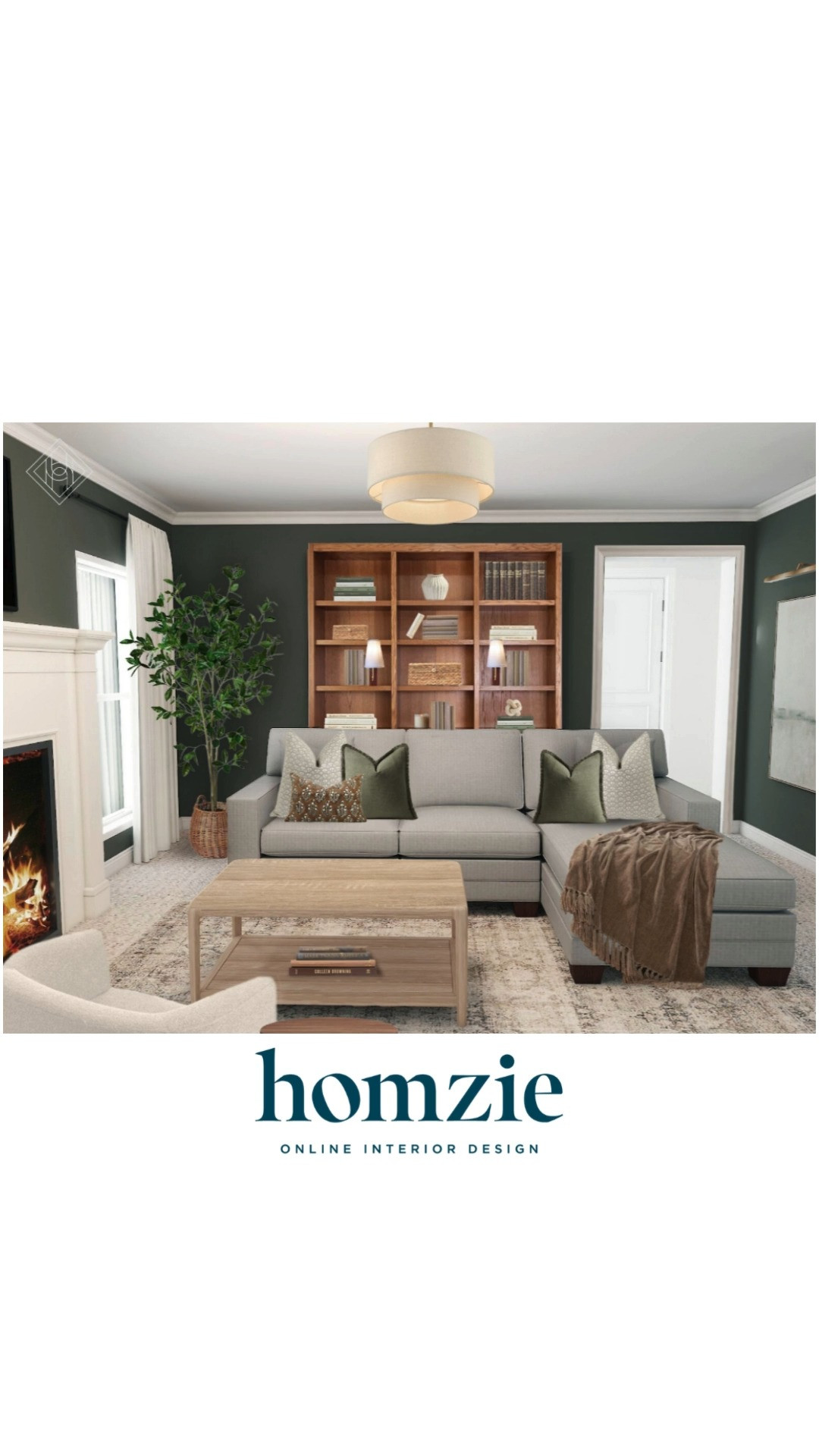 Moody living room design featuring accent pillows, wall art, wooden bookcase, coffee table, lighting, vertical wooden wall slats, decor, etc.

#LTKHome #LTKFinds #LTKFavorites #HomeStyleDaily 

 #LTKHome #LTKStyleTip #LTKFamily