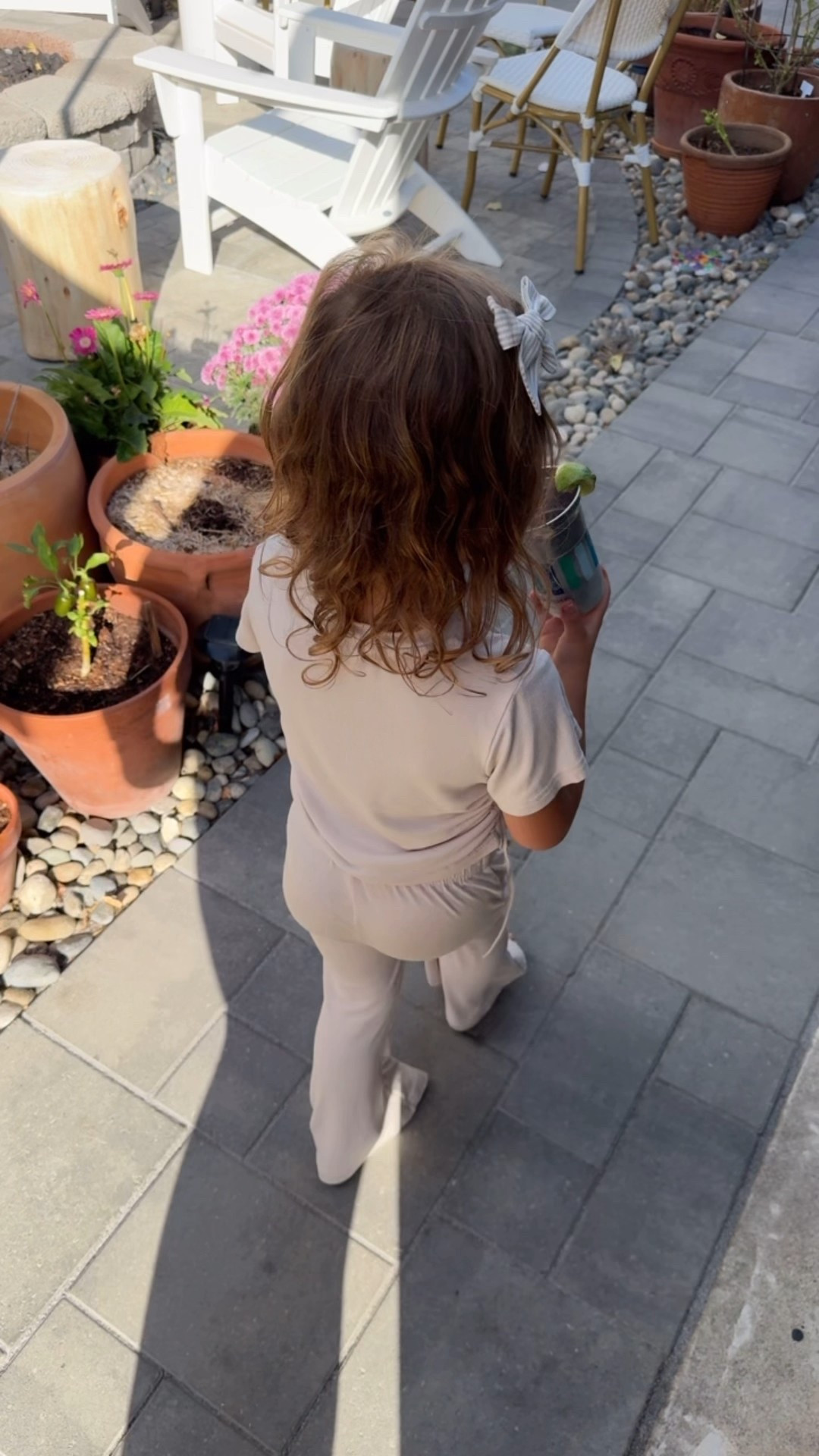 I love this matching set for Lo. It has a cinched side with a tie. So cute! 

#LTKFamily #LTKKids