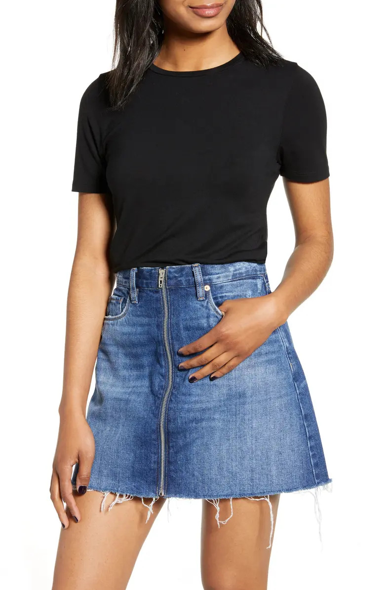 Fitted Crewneck Tee | Nordstrom