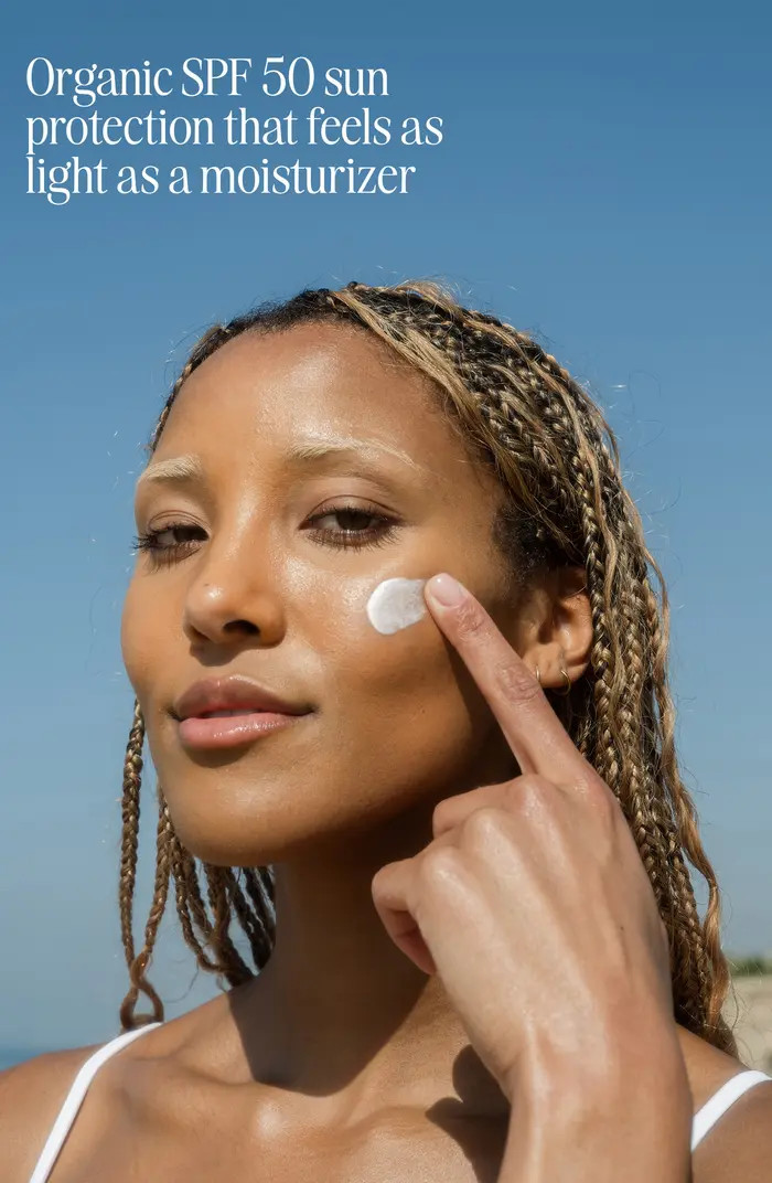 Suncare Fragrance Free Classic Face Organic Sunscreen Lotion SPF 50 | Nordstrom