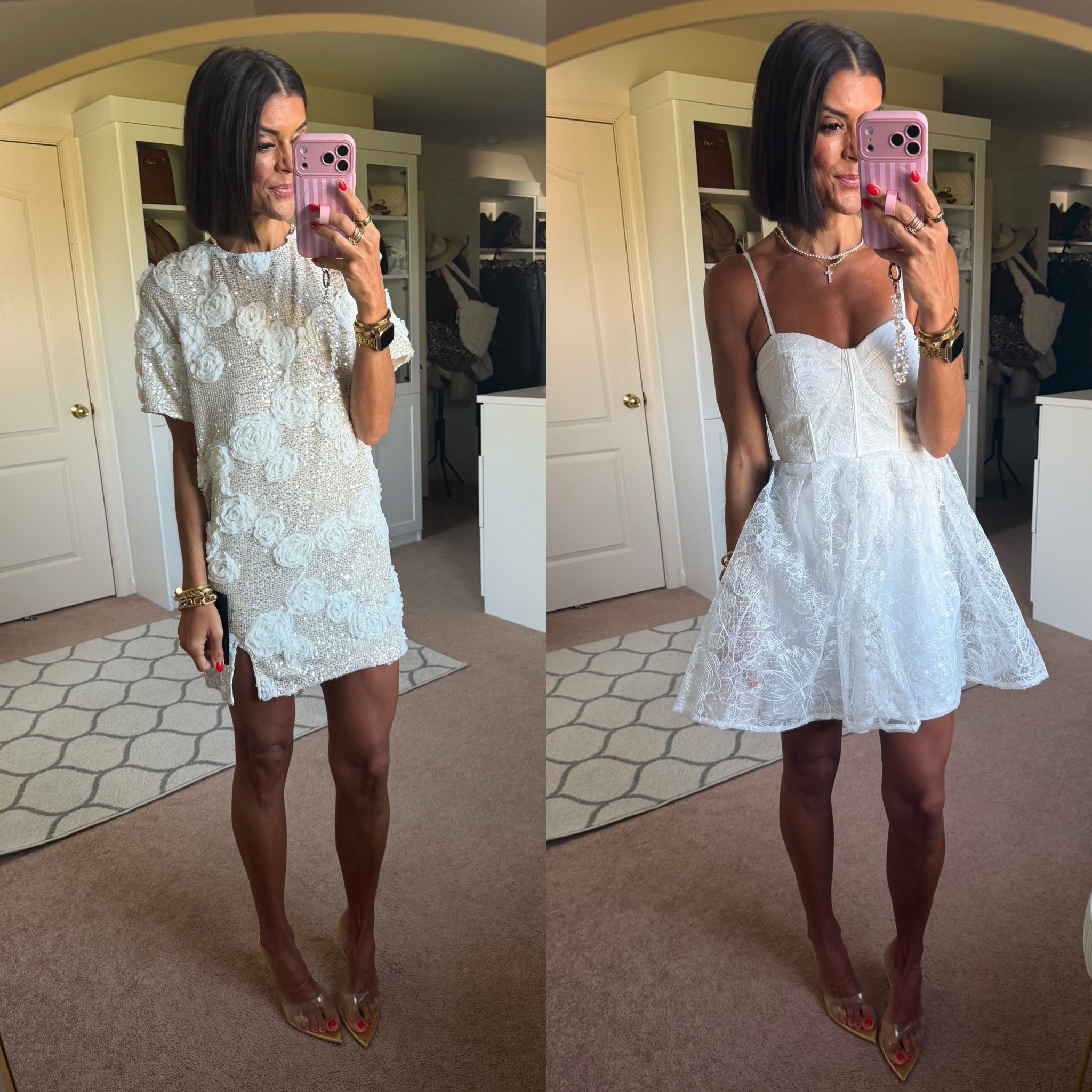 New Lulu’s dresses! Help me pick what to wear to our welcome party for our vow renewal! Size xs in both 

#LTKgrwm #LTKootd #LTKdayinmylife