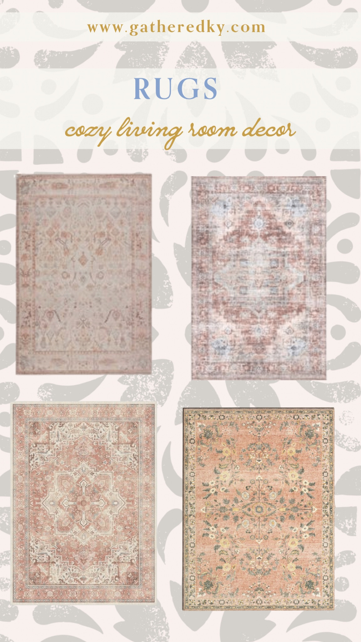 Rugs : Cozy Living Room Decor 

#LTKhome