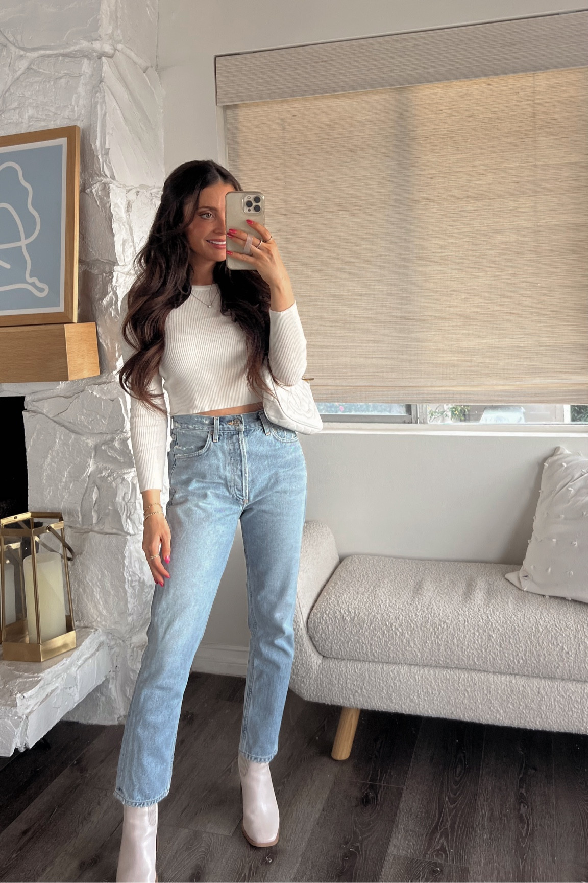 Casual outfit - straight leg jeans (24) long sleeve tshirt

Casual spring outfit, easy outfit, citizens of humanity 

#LTKunder100 #LTKSeasonal #LTKunder50