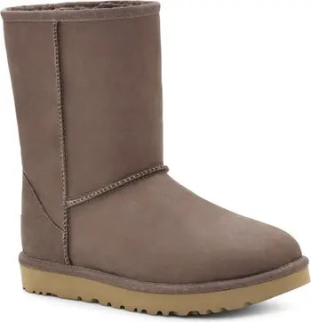 UGG® UGG Classic Short Leather Water Resistant Boot | Nordstromrack | Nordstrom Rack