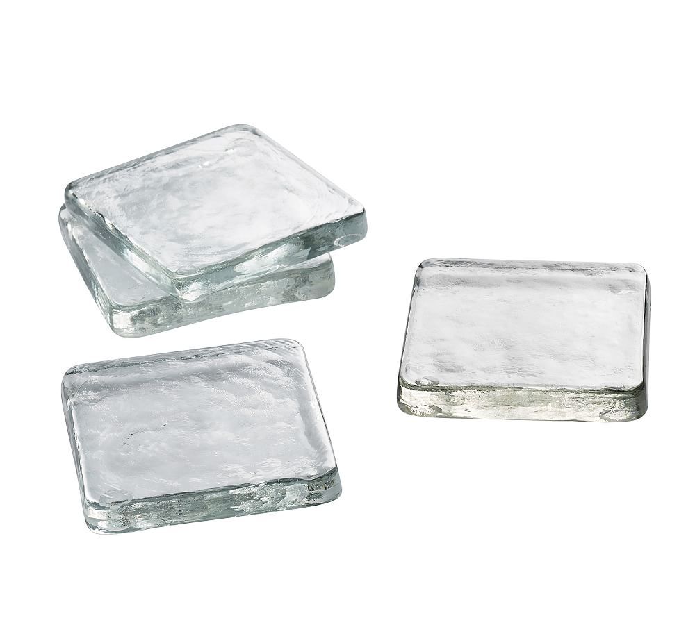 Slab Glass Coasters, Set of 4 | Pottery Barn (US)