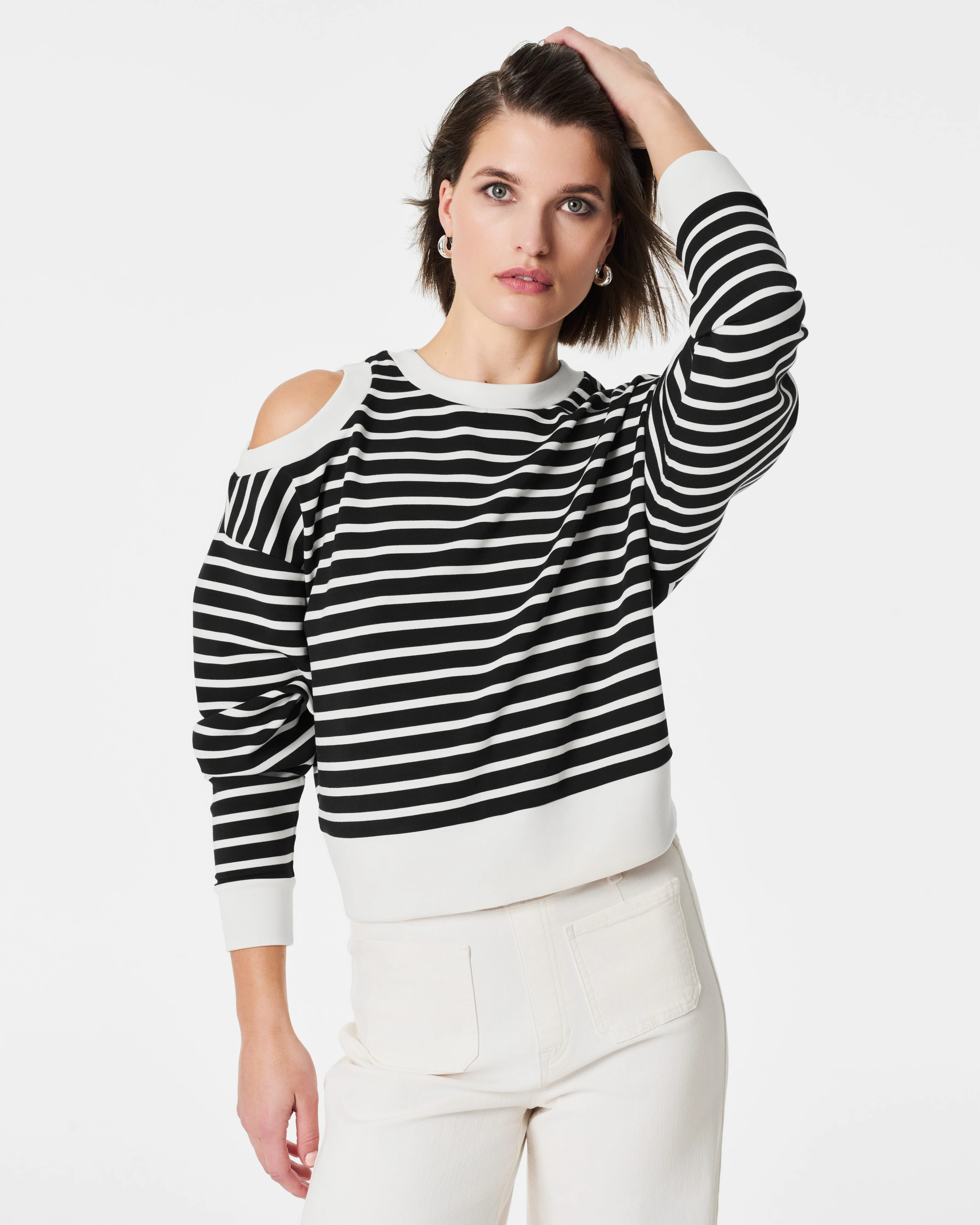 AirEssentials Cold-Shoulder Top | Spanx