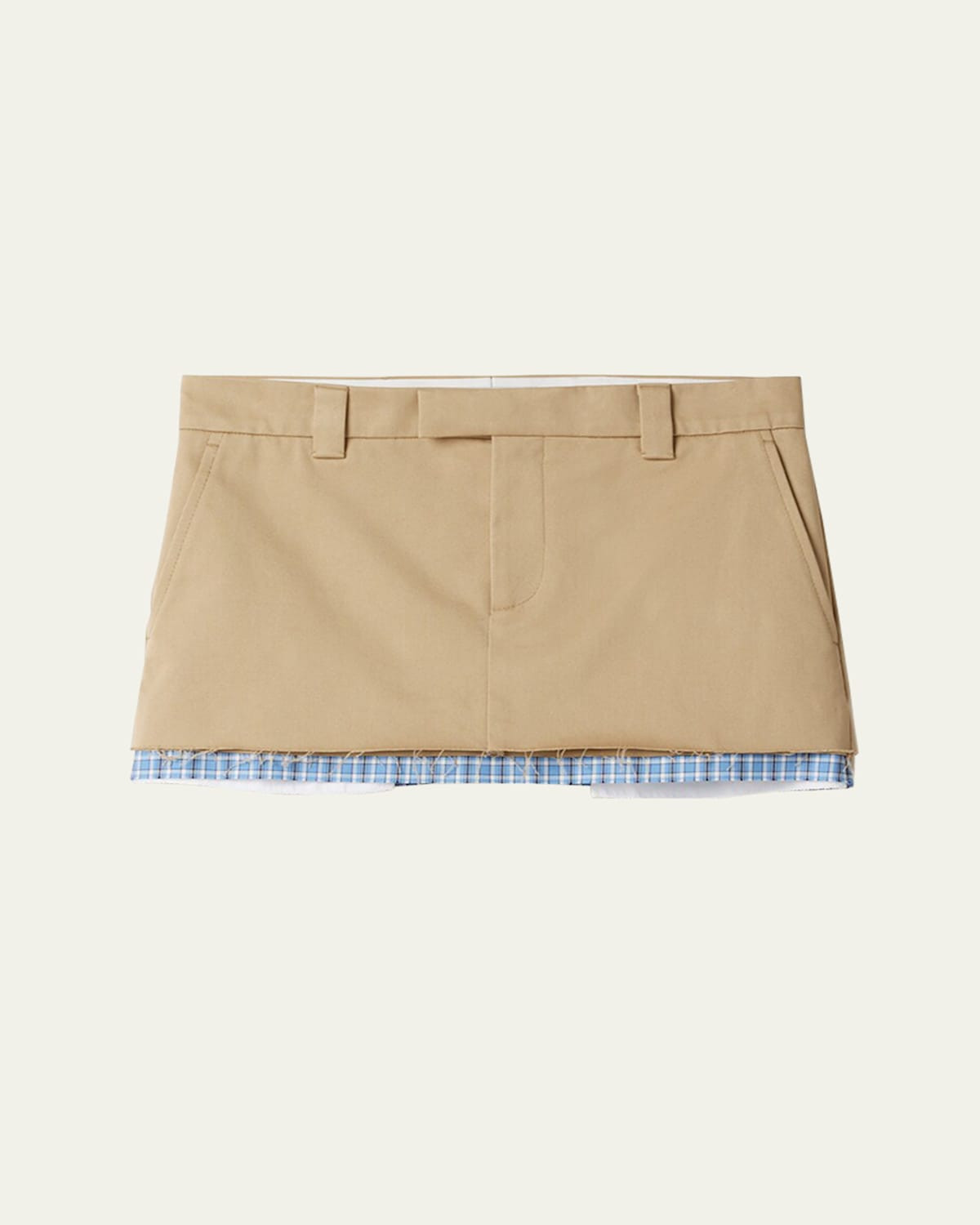 Mini Chino Skirt | Bergdorf Goodman