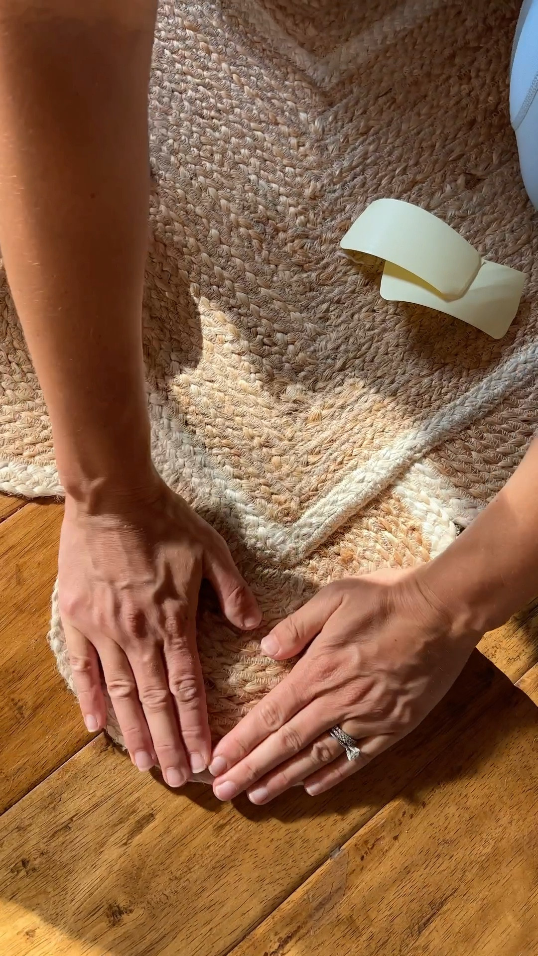 an easy way to fix that carpet that won’t lay flat 

#LTKhome