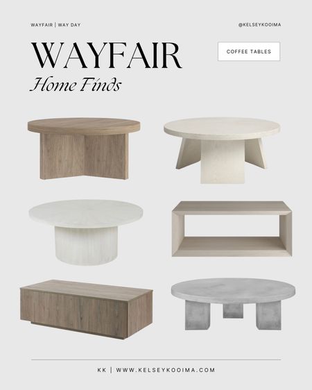 Wayfair coffee tables on sale!

#LTKHome #LTKSaleAlert #LTKxWayDay