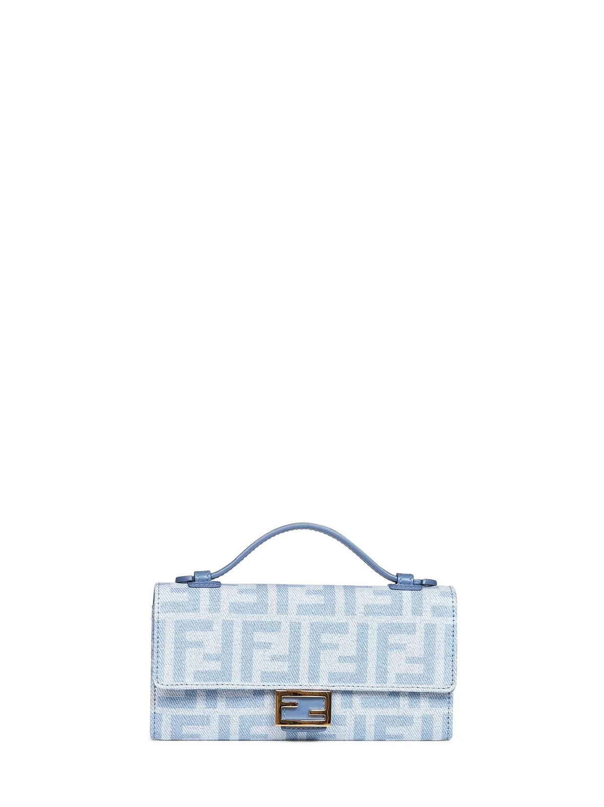 Fendi Baguette Chained Continental Wallet | Cettire Global