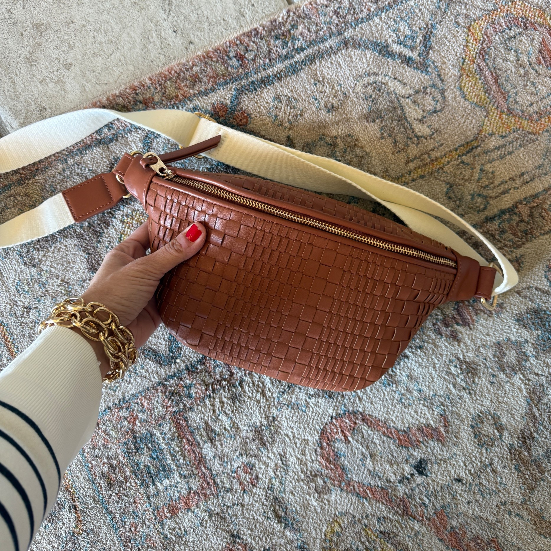 The nicest crossbody! Honestly reminds me of quince or Clare V very elevated and dresses up any mom outfit #momstyle #bag #targetfashion 

#LTKgrwm #LTKSaleAlert #LTKmomlife