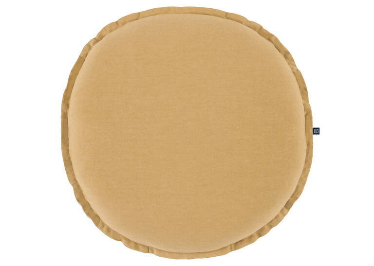 Faria Cotton Round Pillow Amber | Urban Barn