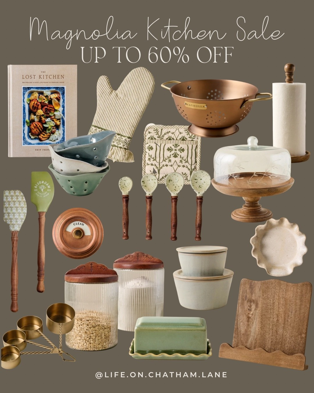 Magnolia home kitchen sale!  Memorial Day sales are still going on at Magnolia!  Save up to 60% on these pretty and functional vintage inspired kitchen finds!

#LTKSaleAlert #LTKHome #LTKfoodie