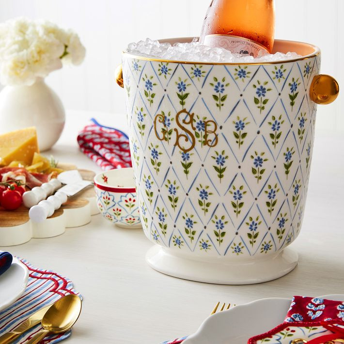 Mark & Graham x Pencil & Paper Co. Ceramic Wine Chiller | Mark and Graham