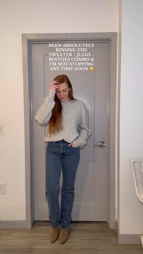 the perfect sweater + jeans + boots combo! 🧦

#LTKWorkwear #LTKStyleTip #LTKFindsUnder50