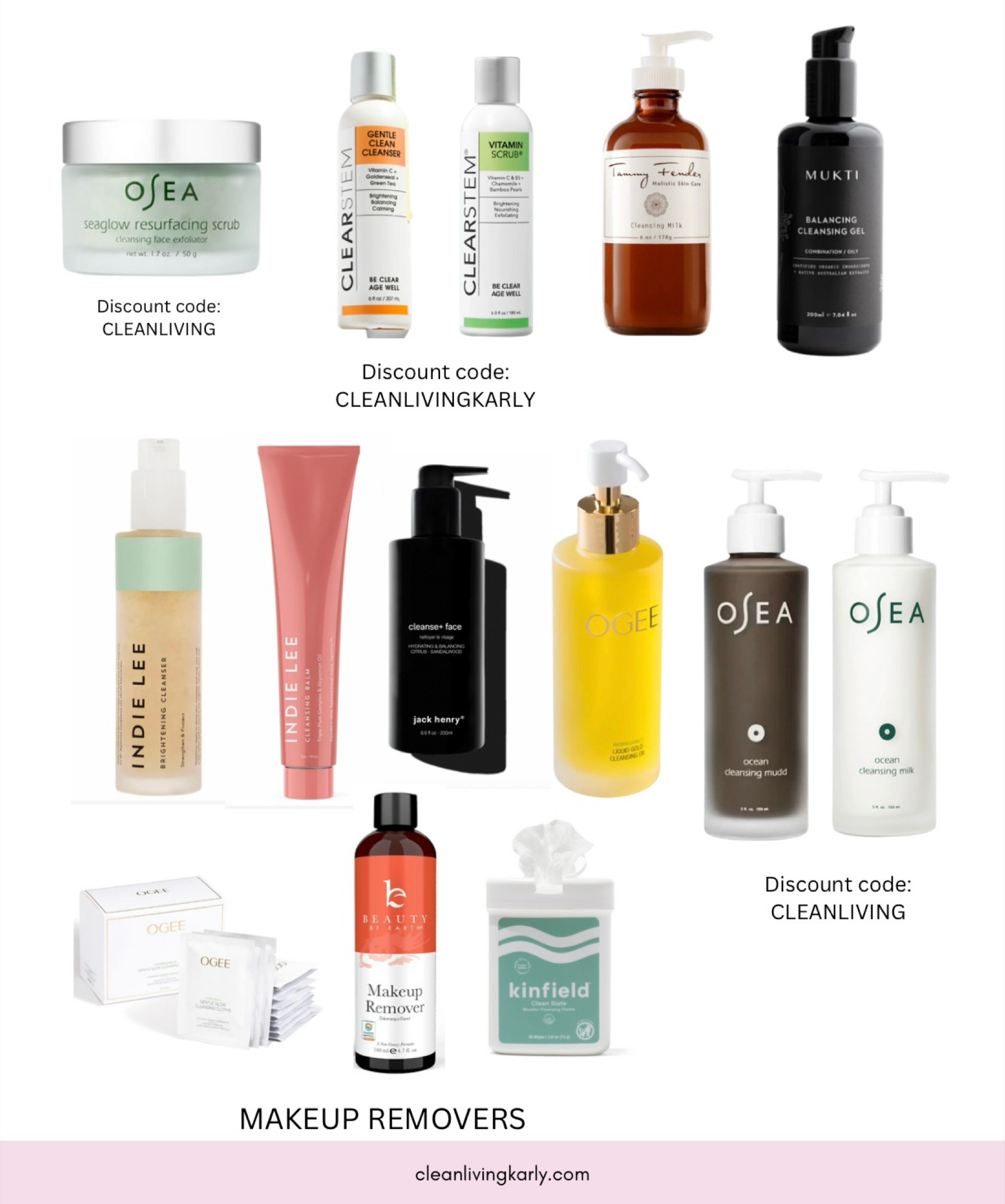 NON TOXIC face wash for every skin type!! Code CLEANLIVING on OSEA and code CLEANLIVINGKARLY on Clearstem 

#LTKFindsUnder50 #LTKBeauty #LTKFamily