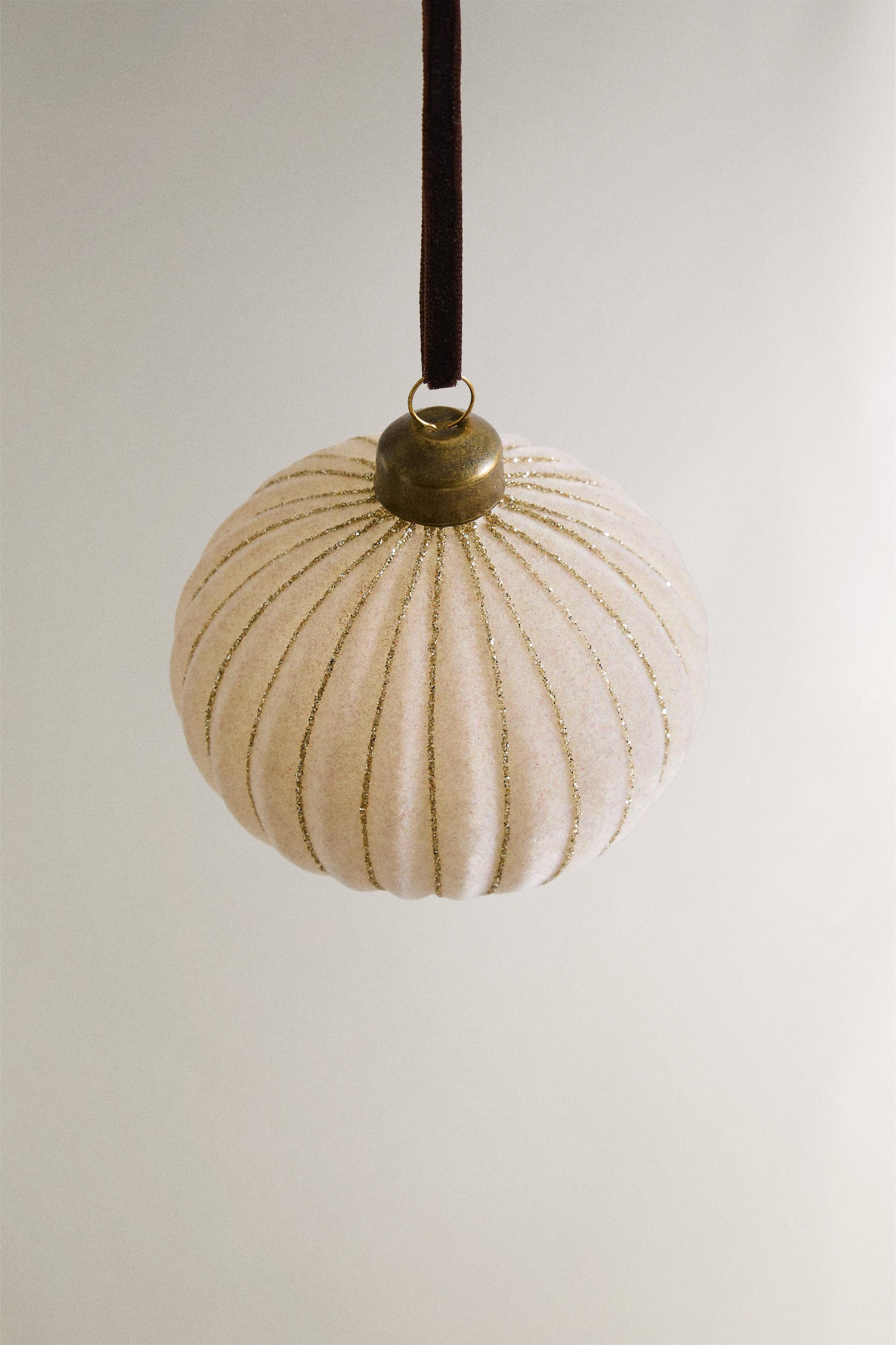 STRIPED CHRISTMAS TREE ORNAMENT | Zara US