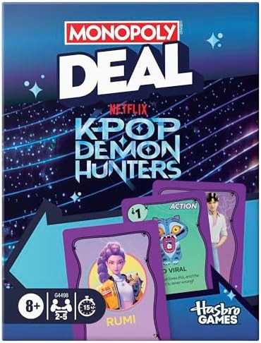 Monopoly Deal: Kpop Demon Hunters Card Game | Family Games for Kids, Tweens, Teens, and Adults | ... | Amazon (US)