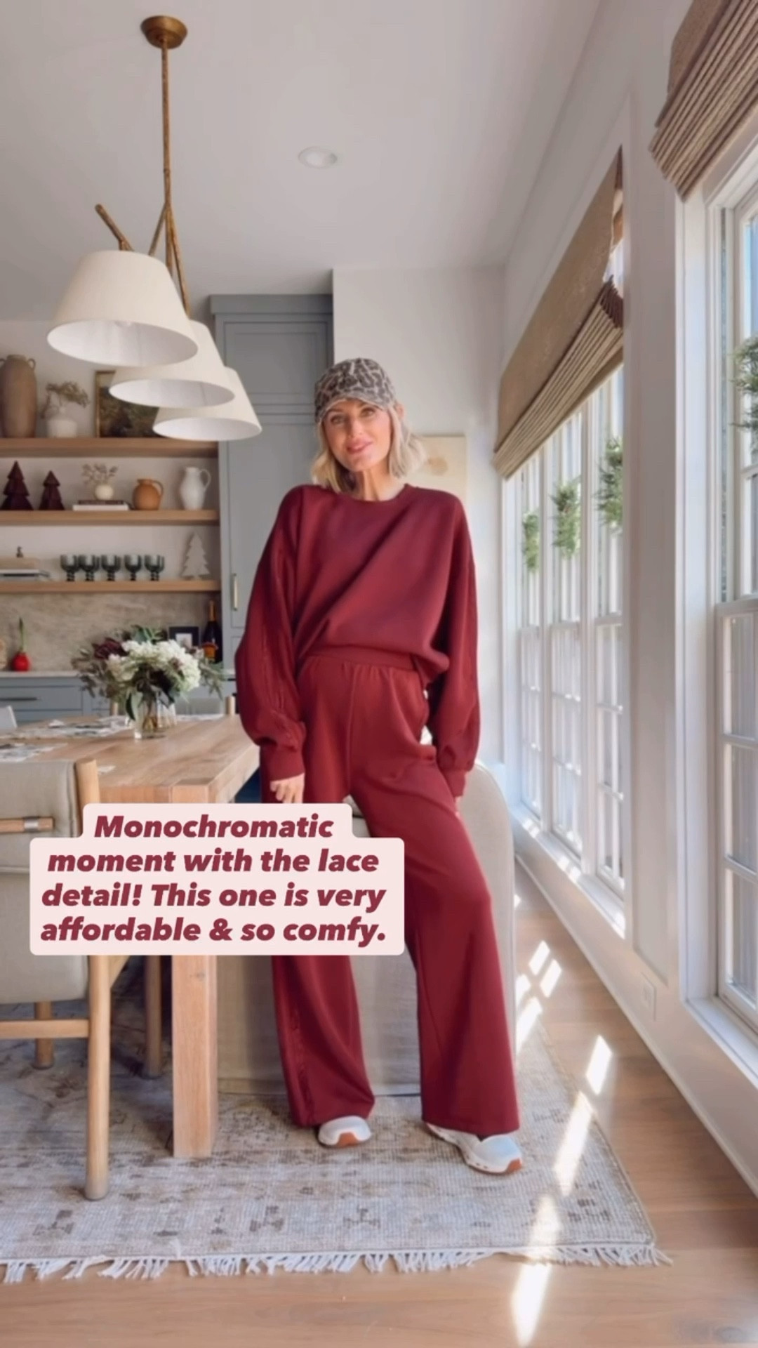 This matching set is such a good Target find 👏🏼 the color is so flattering! Wearing M to accommodate the bump. 

Loverly Grey, Target find, Target fashion, matching set, lounge set, loungewear, travel outfit ideas, winter fashion, winter outfit ideas 

#LTKootd #LTKBump #LTKFindsUnder50