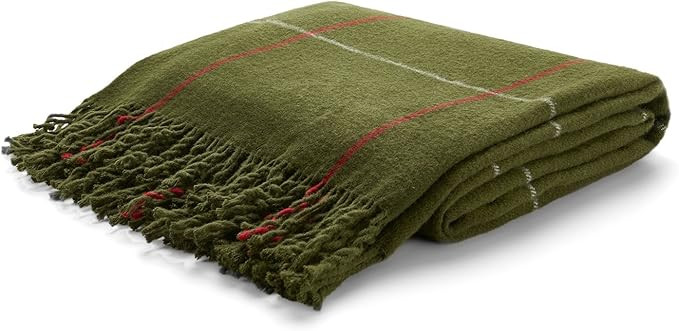 Amazon.com: Arus Highlands Collection Tartan Plaid Design Throw Blanket Olive 60" X 80" : Home & ... | Amazon (US)